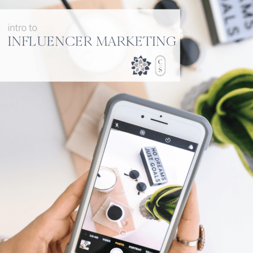 Intro. to Influencer Marketing (May 1st)